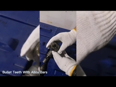 Dụng cụ đóng cọc gầu khoan đá mũi khoan đá 25mm b47k22 răng đạn