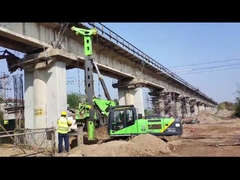 125KN/M 3.8L Máy đóng cọc khoảng không thấp Động cơ Máy đóng cọc ép thủy lực