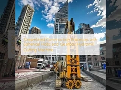 Quy trình xây dựng được tinh gọn với Máy cắt thủy lực bánh răng và lưỡi cắt hình cầu