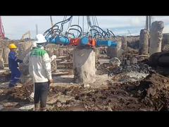 Máy cắt cọc thủy lực