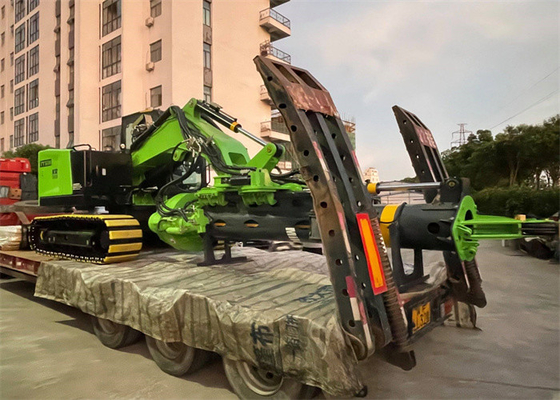 Máy khoan quay thủy lực Máy bánh xích 50kn để xây dựng