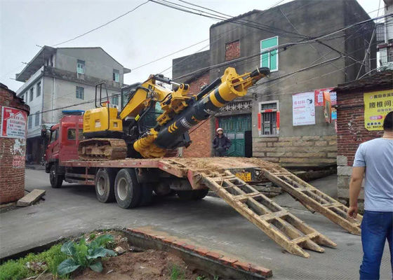 KR50 Máy khoan giàn khoan di động Cọc lỗ khoan Auger Crawler Foundation