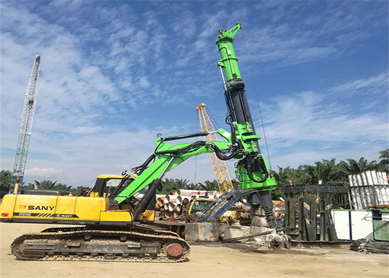 Đường kính khoan 1200mm Giàn khoan quay 30rmp Nền tảng thủy lực