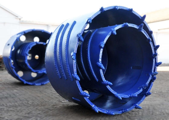 Mũi khoan đá lõi đôi 1000mm với công cụ khoan răng đá