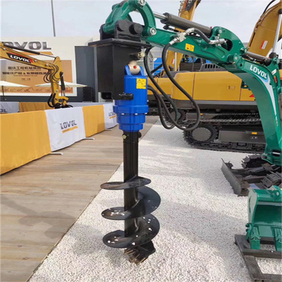 Phần đính kèm máy khoan đất thủy lực APIE cho máy xúc Máy xúc trượt Máy xúc lật mini