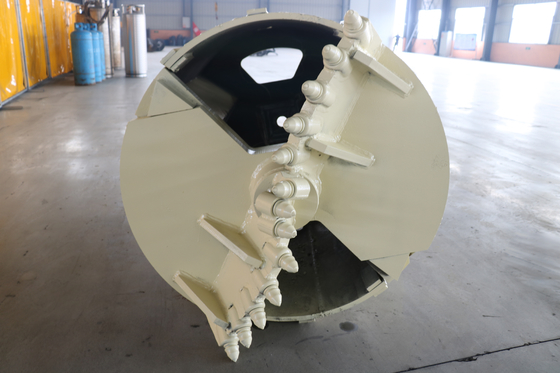 2000mm Dia Rig Tool Thùng khoan đá với răng đạn B47k22h