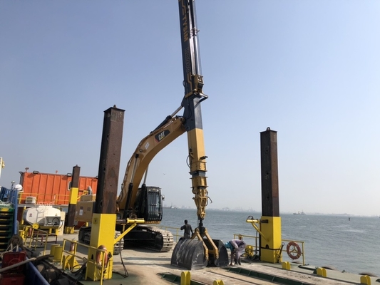 KM220 KM260 Máy xúc lật ống lồng kính thiên văn Máy xúc với gầu vỏ