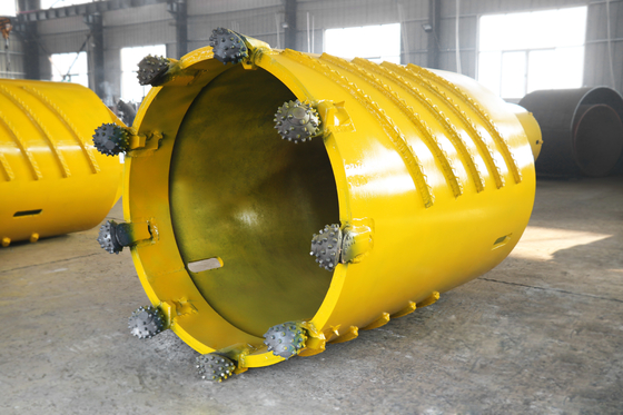 Đóng cọc Auger Core Barrel Roller Bit Khoan Rock Bucket Roller Răng