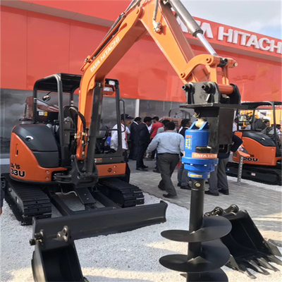 Máy khoan đất thủy lực mô-men xoắn cao Tốc độ 44-98 vòng / phút Lưu lượng dầu 20-45 Lpm Phạm vi mô-men xoắn 496 Nm