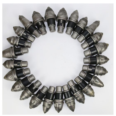 Rotary Auger Round Shank Răng Core Barrel Cutter Bits 19mm 22mm