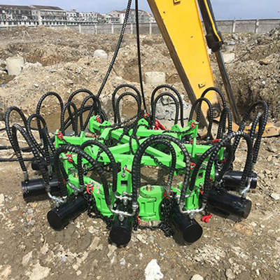 Máy đóng cọc bê tông vuông thủy lực 34,3mpa 135mm