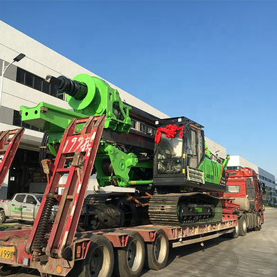 Máy khoan cọc nhồi lỗ khoan thủy lực với máy đào KR125A Máy đóng cọc quay