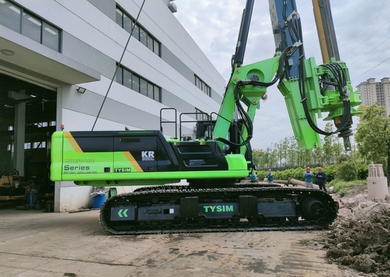 KR360C Máy đóng cọc đất thủy lực Máy xây dựng hạng nặng Thiết bị nhàm chán