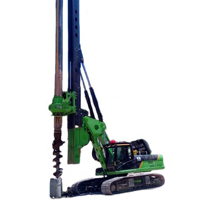 Máy khoan cọc nhồi quay KR220C Bê tông lỗ khoan nhỏ 60m / phút