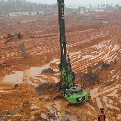 Máy khoan móng cọc khoan lỗ nhỏ Máy đào khung gầm Máy khoan đính kèm KR220C