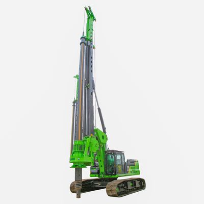 Máy khoan móng cọc khoan thủy lực KR220C với khung gầm CAT