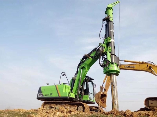 Máy khoan lỗ khoan thủy lực tùy chỉnh Máy khoan đóng cọc 5.6kw / H 50 KN.M Mô-men xoắn