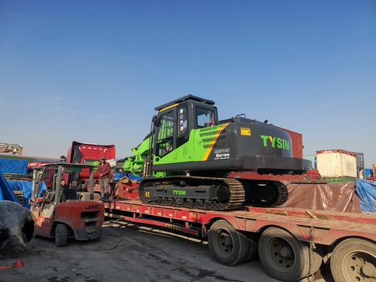 Công trình xây dựng Máy khoan quay Máy đóng cọc thủy lực 50kN.M
