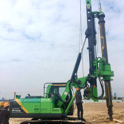 Máy khoan cọc thủy lực 60 KN.M Khung gầm Trung Quốc 20m 30 Rmp