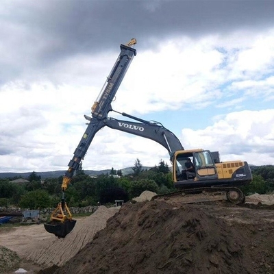 3600kg Clamshell cánh tay xi lanh kính thiên văn với Max. đào bán kính 4670mm