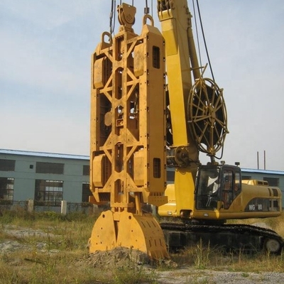 Lắp đặt máy đóng cọc điện với tốc độ tối đa 3m / phút. tốc độ di chuyển