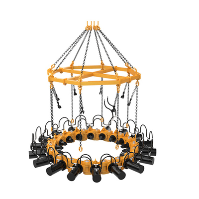 Chiều cao 6m Máy cắt cọc thủy lực 150 ~ 250mm Chiều dài tối đa 1000mm Hành trình tối đa