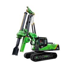 Máy đóng cọc chiều cao ngắn chạy bằng động cơ diesel Độ sâu 200kN 60m