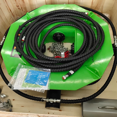 Cài đặt móng cọc thép điều khiển PLC với Max. Chiều cao nâng 20m Tốc độ 40 vòng/phút