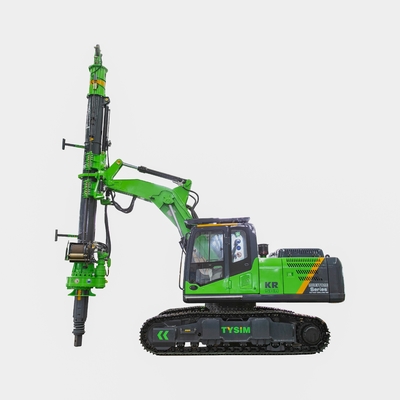 Thiết bị đống quay 10m công suất cao 7 - 30rpm Độ sâu khoan tối đa cho xây dựng