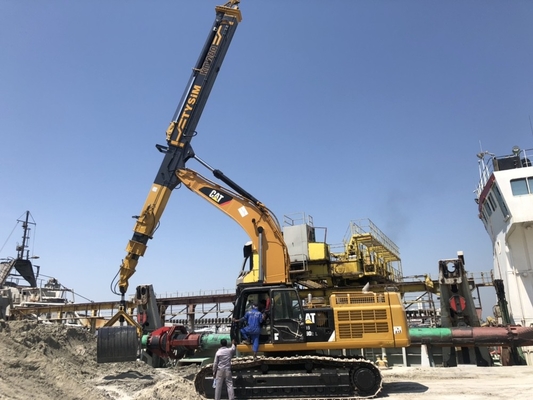 KM260 Clamshell Telescopic Boom Arm Long Excavator 1600Kg Trọng lượng