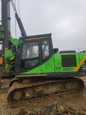 Giàn khoan đã qua sử dụng Động cơ Cummins Trọng lượng cọc tối đa 30T Mô-men xoắn tối đa 3500N.m