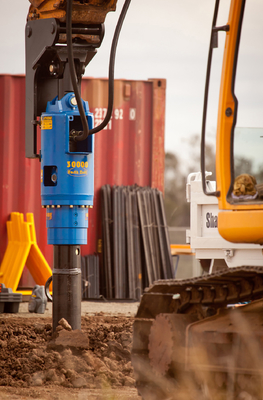 Excavator Skid Steer Backhoe Loader thủy lực khoan đất Auger khoan bài đào hố