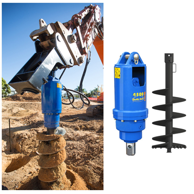 1.5-4 Tons Mini Excavator Drill Diameter Máy cắt đất tùy chỉnh cho máy đào