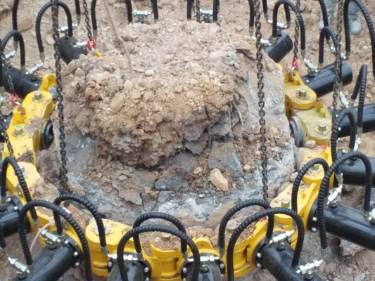 30MPa 160-200 Số lượng / 8h Hydraulic Breaker Membrane For 5-50t Excavators
