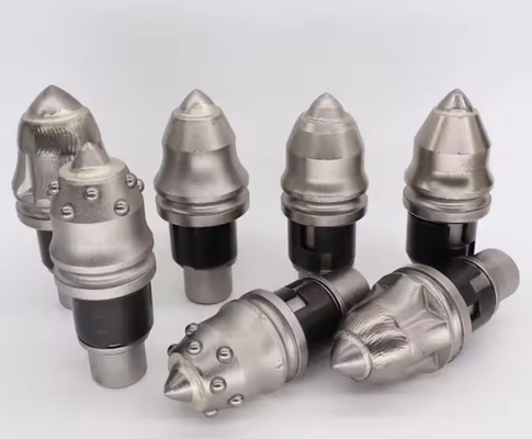 Máy cào đá và các bộ phận thùng lõi Khối hình nón 25mm răng nhặt răng rãnh cho các công cụ khoan nền tảng