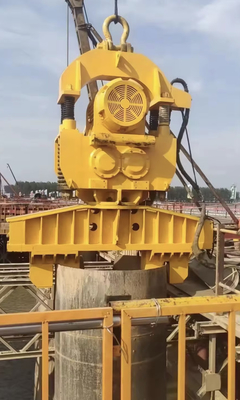 Máy móc xe nâng loại đống điện Vibratory đống điều khiển búa bán