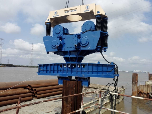 Nhà máy Trung Quốc gắn máy đào búa thủy lực Vibro búa thủy lực Lớp gốm cho cần cẩu