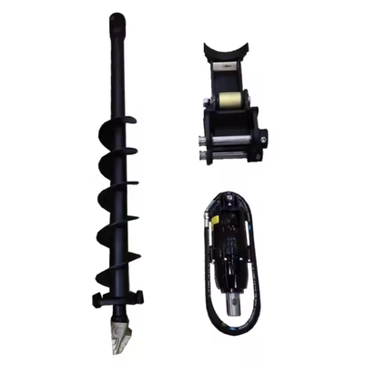 1-2t Excavator Backhoe Hydraulic Earth Auger Drill Với S4 Auger