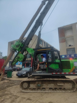 Máy khoan crawler thủy lực được sử dụng Piling Rig với thiết kế giảm rung nhiều giai đoạn để hiệu suất tốt hơn