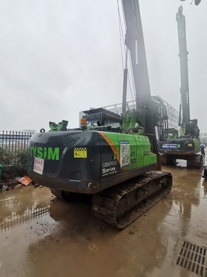 Máy khoan thả thép thủy lực 35m được sử dụng với nền tảng điều khiển điện tử thế hệ mới cho xây dựng