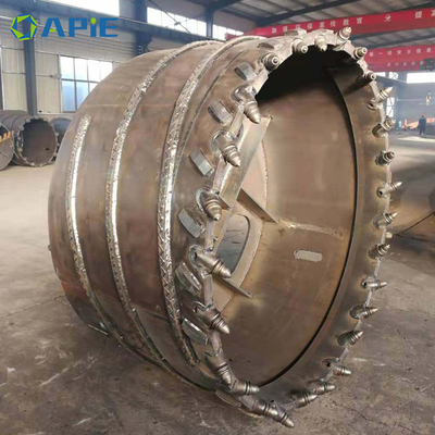Mũi khoan cọc nhồi nền đá vừa với răng cho máy khai thác