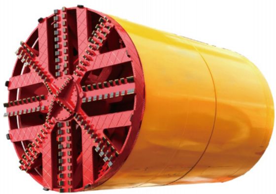 Máy khoan đường hầm nhỏ gọn với mô-men xoắn số 62-1285 Nm, lực đẩy lái 155 * 8, và MAX RPM 6 cho đào đường hầm chính xác