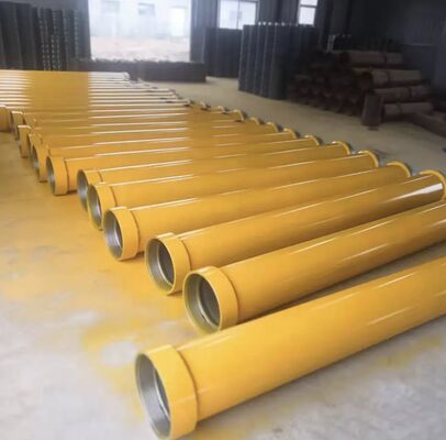 Thép tấm xây dựng Tremie ống với đến 300mm đường kính và tùy chỉnh tùy chọn chiều dài cho công cụ khoan