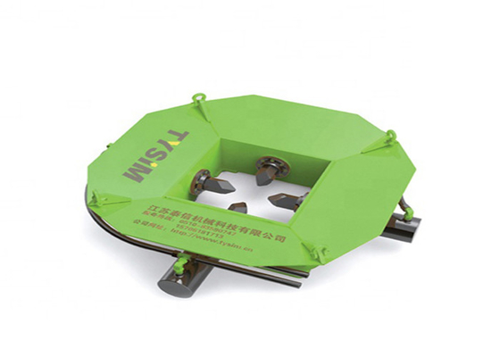 Máy cắt cọc thủy lực 400mm 280Kn Bê tông vuông 0,8t