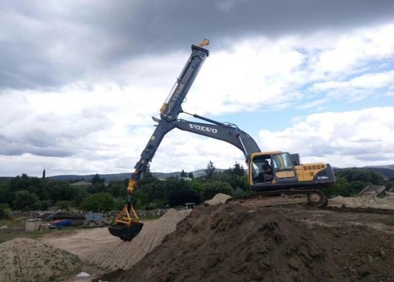 23t Km220 Cánh tay kính thiên văn vỏ sò Long vươn xa Bùng nổ 0,6m3 Cánh tay máy xúc thủy lực