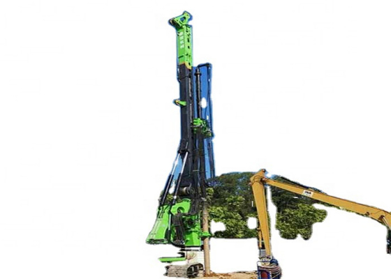 220kNm Máy khoan kích thước nhỏ Giàn khoan quay Độ sâu 51m 20m