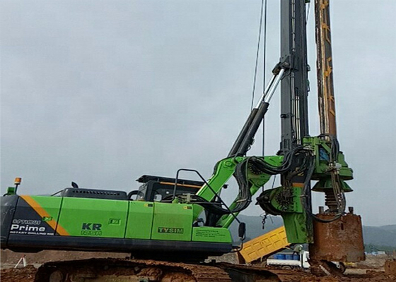 1300mm 125kNm Cọc khoan cọc Máy khoan búa thủy lực Máy khoan quay 3000mm