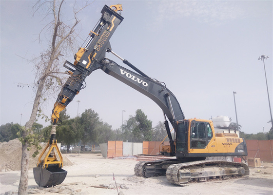 Máy xúc 0,3m3 Boom Vỏ sò Cánh tay kính thiên văn KM150 Máy xúc lấy ISO9001