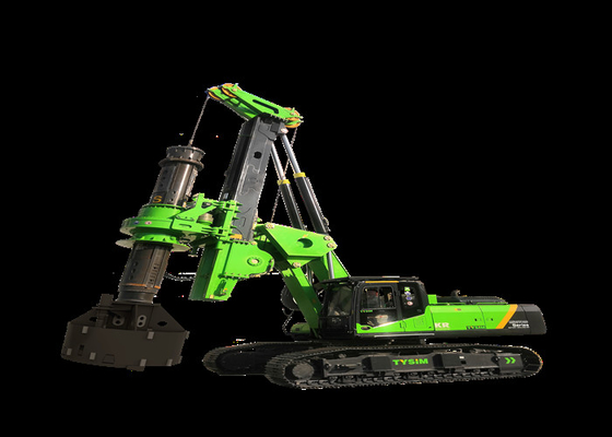 32000Kg 1800mm Máy khoan quay thủy lực 6.7L Động cơ điều khiển cọc bê tông Chuyển vị