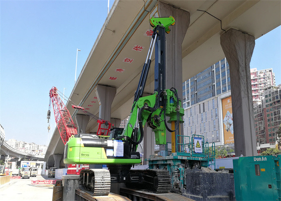 6rmp đến 26rmp Máy khoan đầu quay 250kNM Khoan lỗ quay